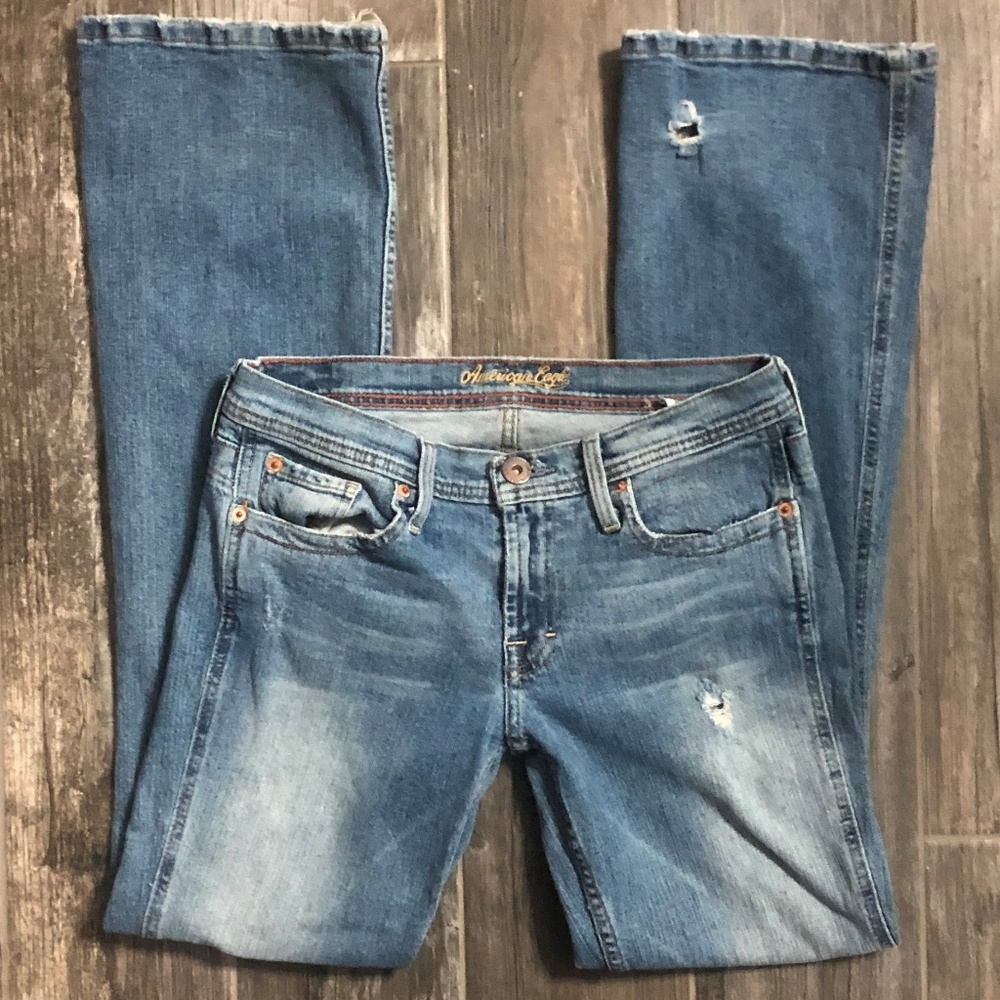 American Eagle Stretch Skinny Flare Jeans